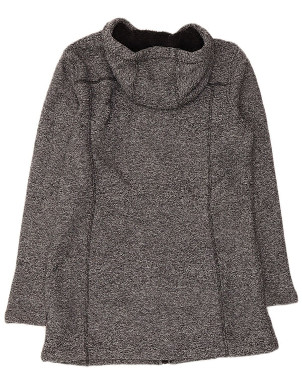 Płaszcz damski typu sherpa z kapturem Mountain Warehouse UK 10 Small Grey Flecked