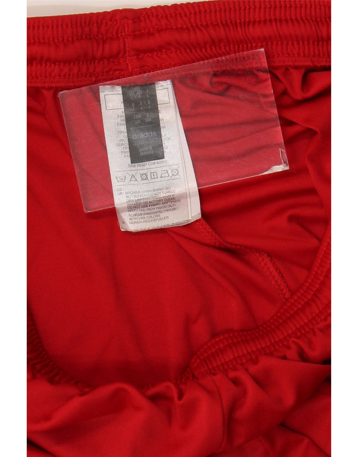 Męskie spodenki sportowe Adidas Aeroready, duże, czerwone, poliestrowe