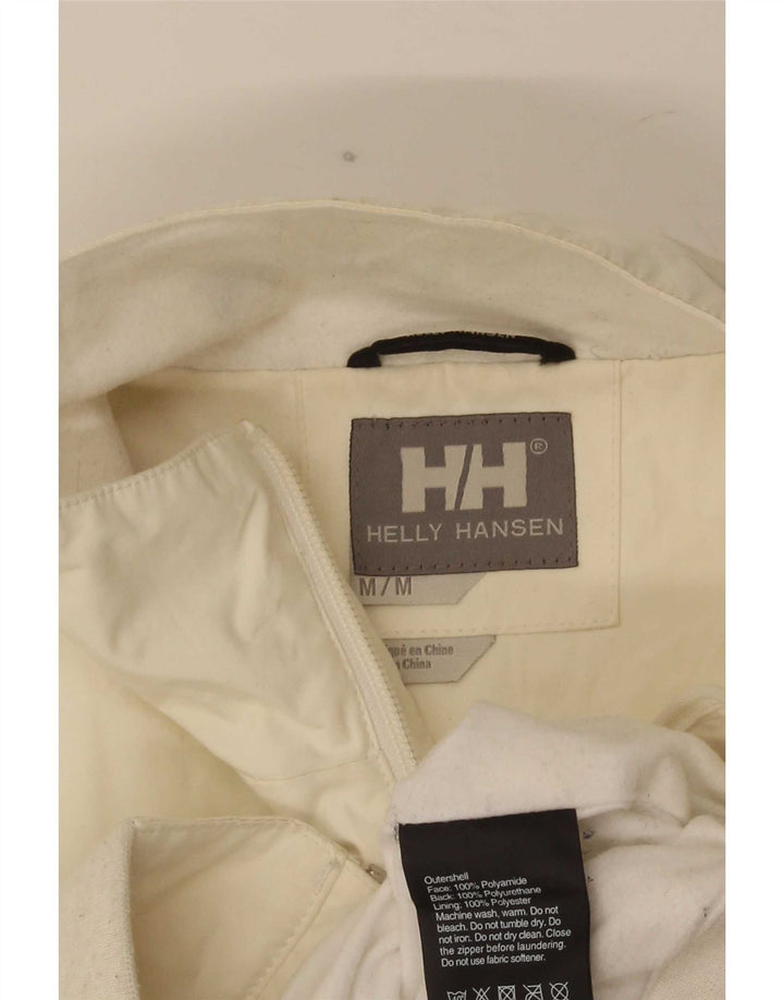 Męska kurtka bomber Helly Hansen UK 38 Średni biały poliamid