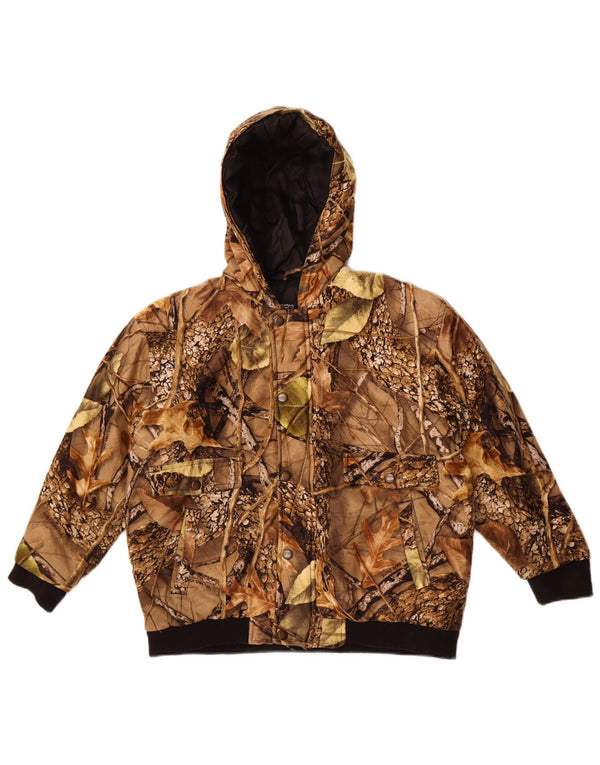 WFS Element Gear Boys Bomber Jacket 11-12 Years MedIum Khaki Camouflage