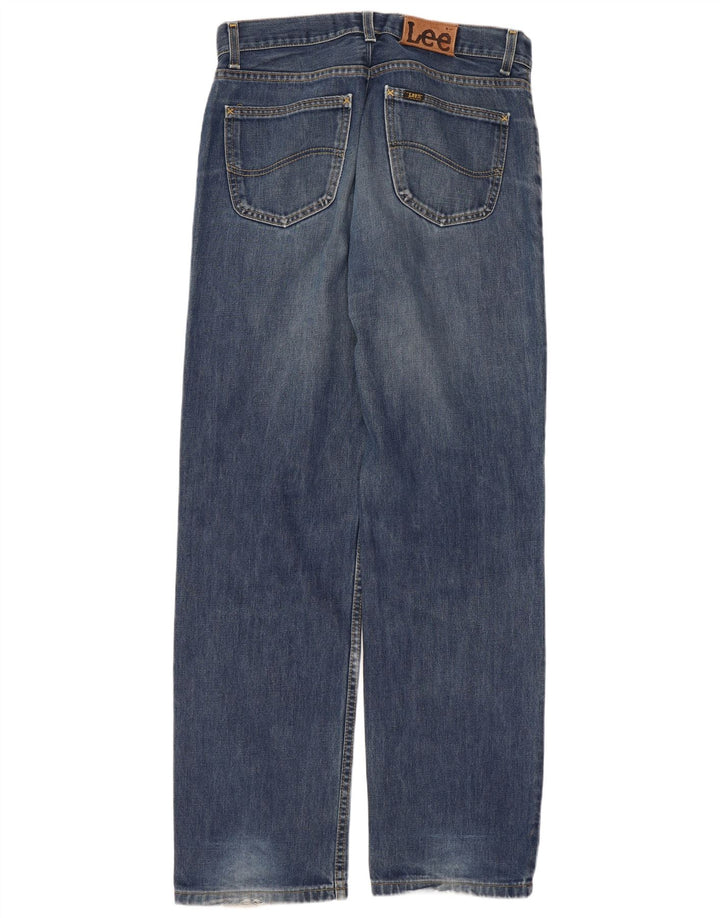 Męskie luźne dżinsy Lee Seattle W32 L34 Niebieskie bawełniane