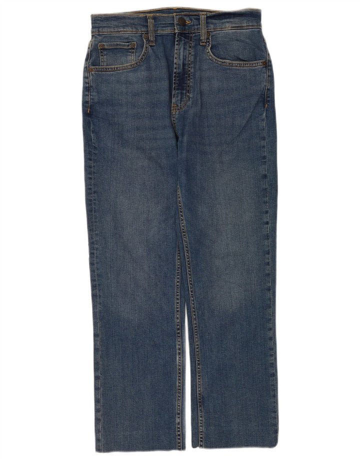 Damskie proste dżinsy Zara EU 38 Small W28 L25 Niebieskie bawełniane