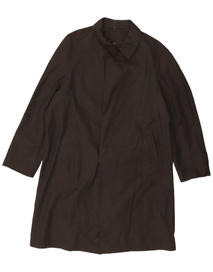 Płaszcz męski VINTAGE UK 40, duży, czarny