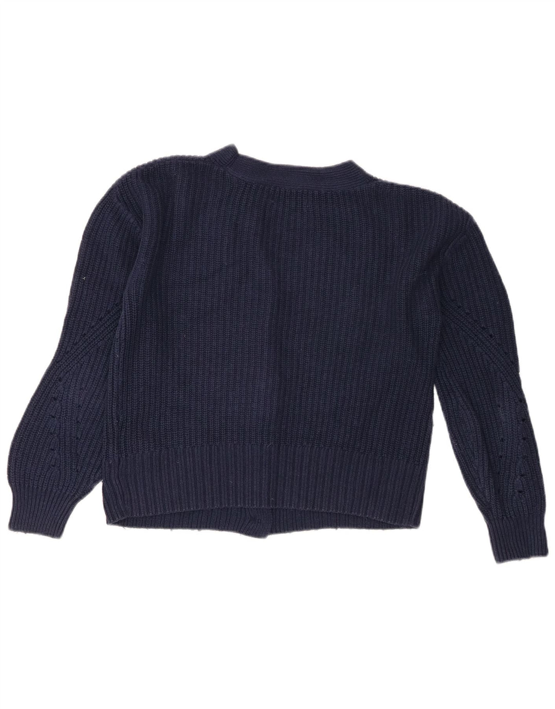 Sweter damski Marks & Spencer Crop Cardigan UK 10, mały, granatowy