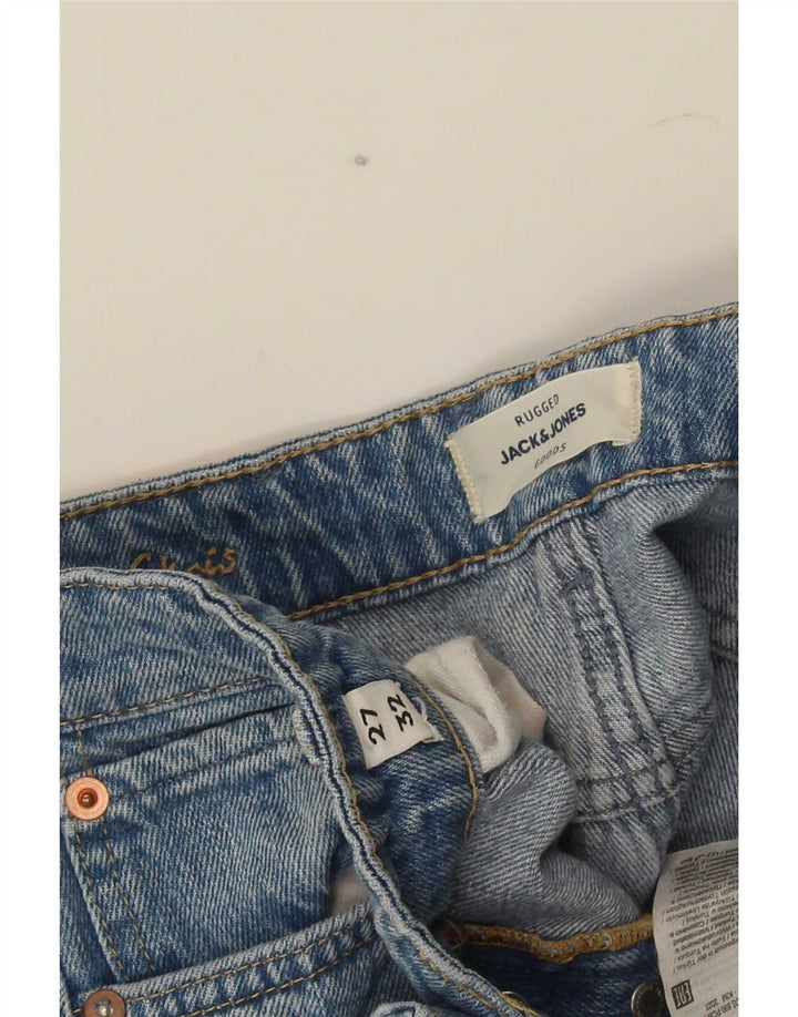 Męskie dżinsy Jack & Jones W27 L32 Niebieskie bawełniane