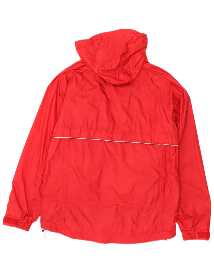 SALEWA Męska kurtka wiatrówka z kapturem IT 46 Small Red Poliamid