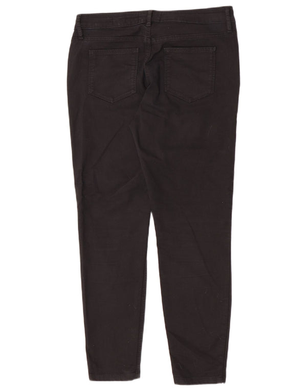 Damskie jeansy skinny Fat Face UK 14 Large W32 L27 Czarna bawełna