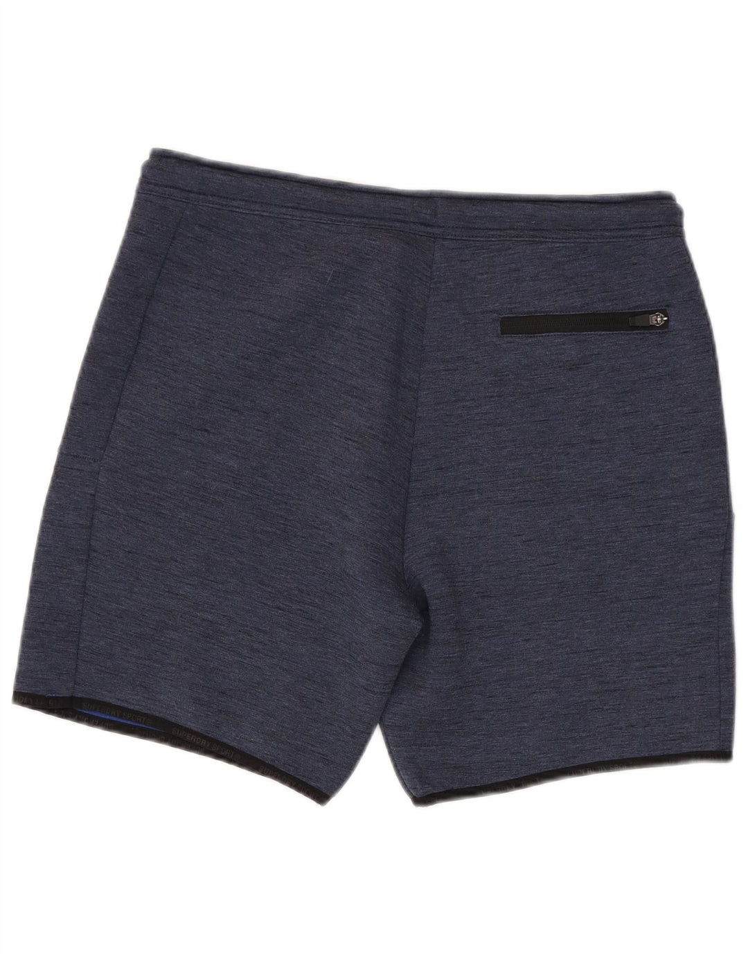 Męskie spodenki sportowe Superdry, duże, granatowe, z poliestru