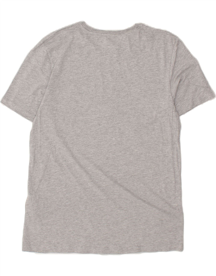 JACK & JONES Mens T-Shirt Top 2XL Grey Cotton Vintage Jack & Jones and Second-Hand Jack & Jones from Messina Hembry 