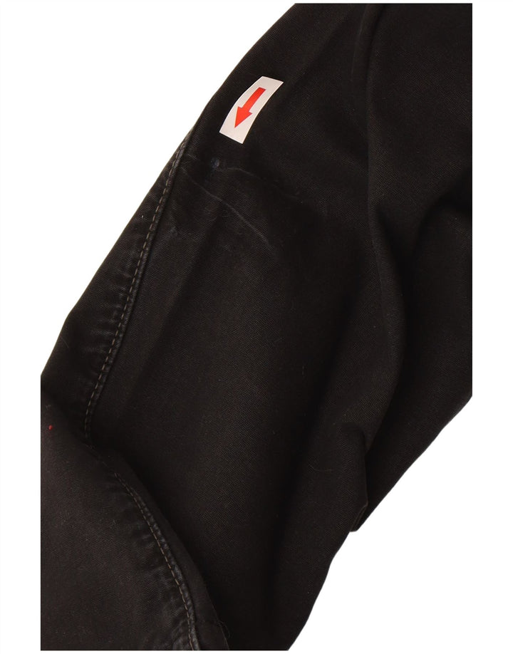Damskie jeansy slim G-Star W27 L30 Czarna bawełna