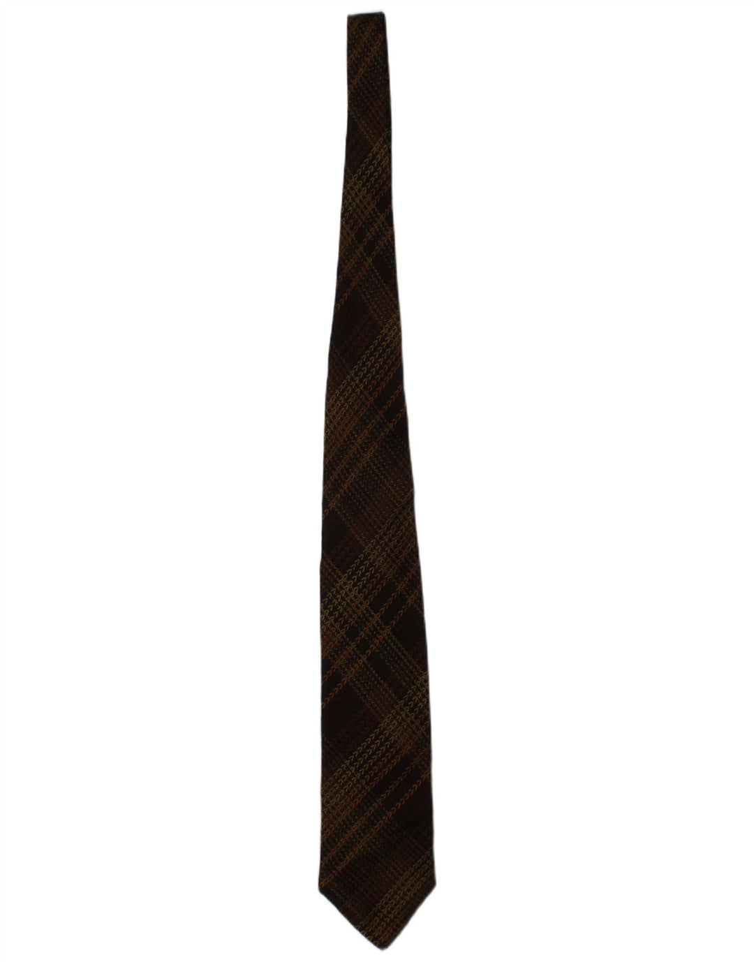Krawat męski Missoni w jednym rozmiarze, brązowy, jedwabny