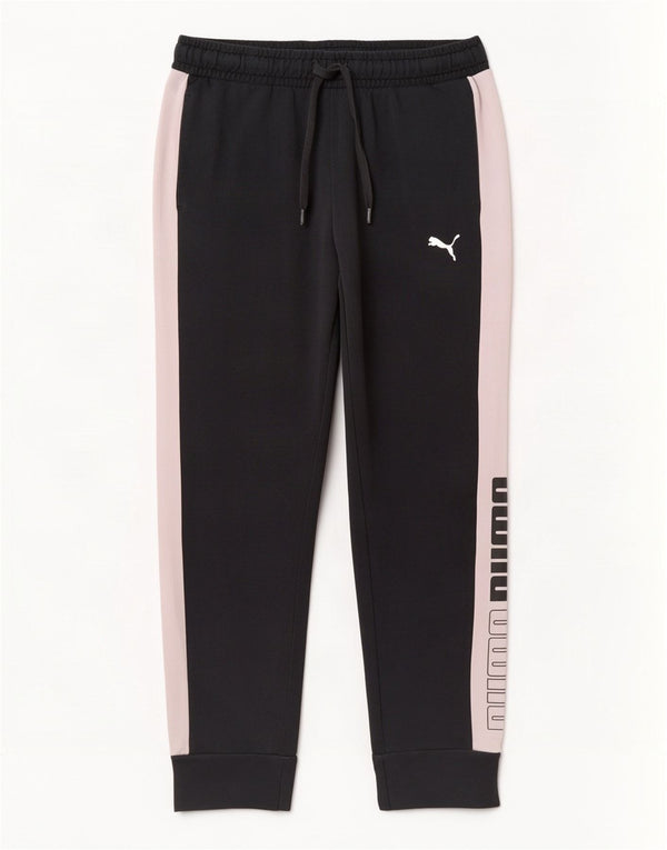 Damskie spodnie dresowe Puma Joggers UK 10 Small Black Colorblock