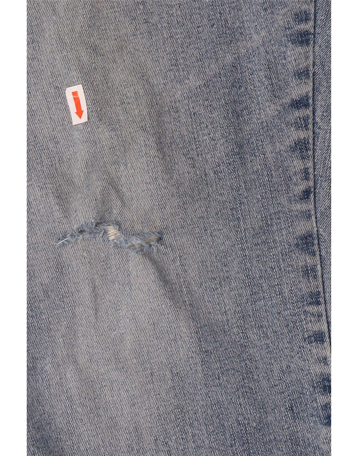 Męskie proste dżinsy Wrangler W36 L34 Niebieskie, bawełniane, klasyczne