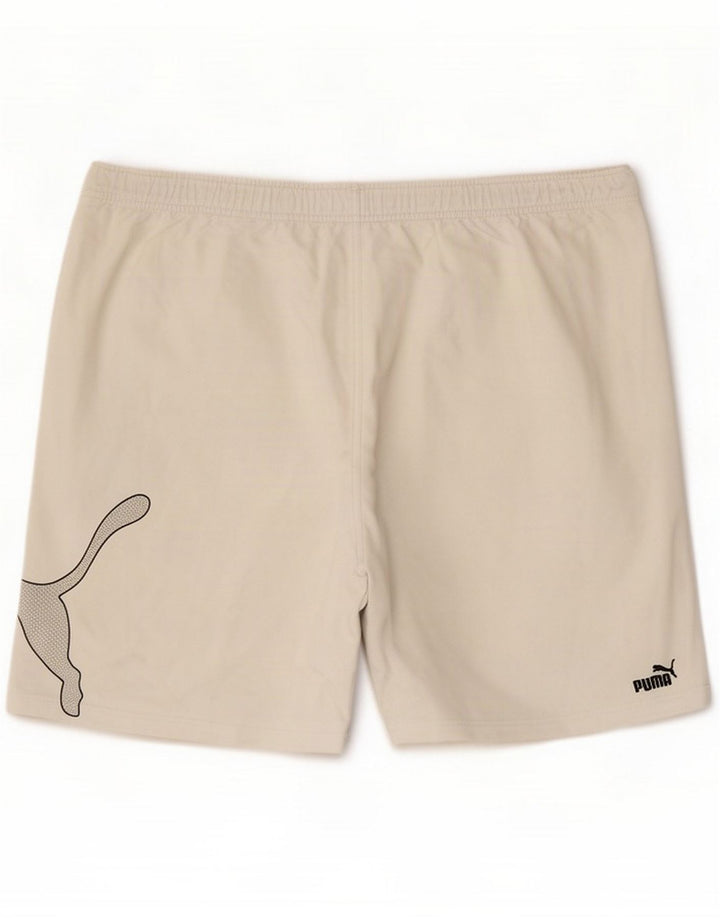 Męskie spodenki sportowe Puma Graphic 2XL białe