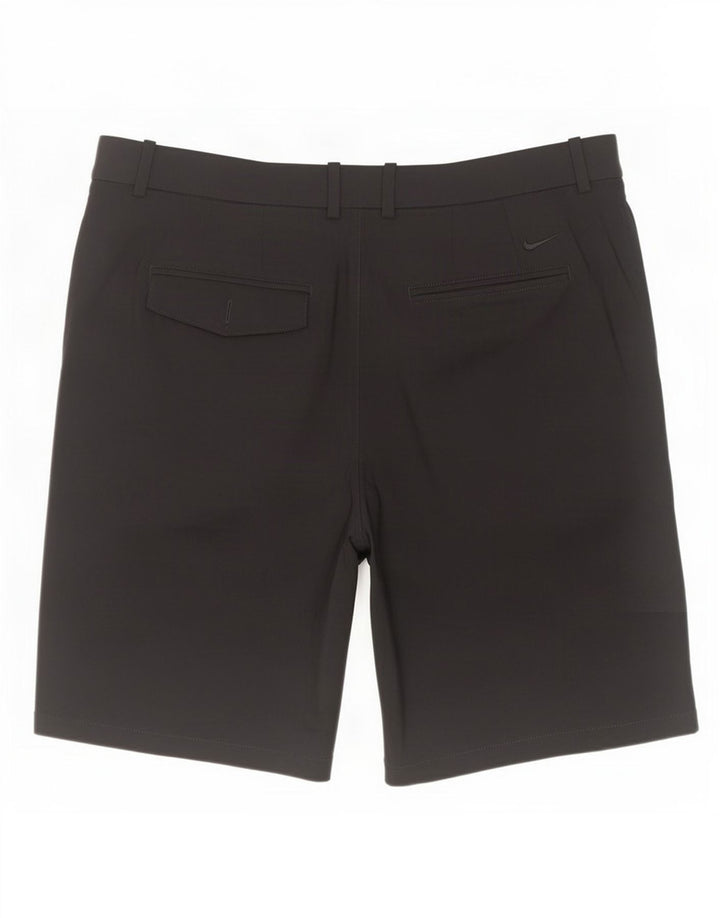 Męskie spodenki chino Nike Dri Fit, duże W36, czarny poliester