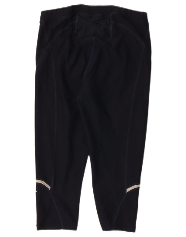 Damskie legginsy Nike Capri US 0/2 XS Granatowy poliester