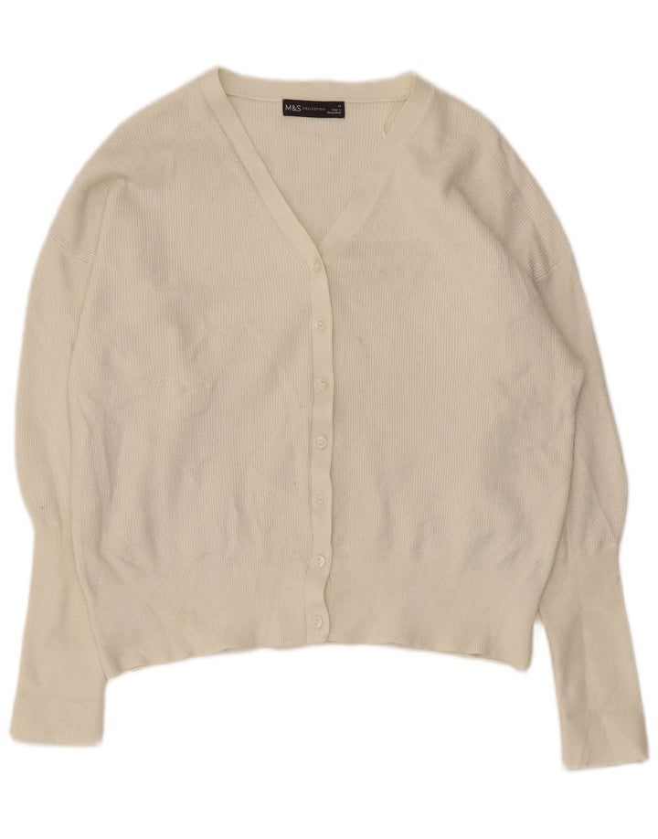 Sweter damski Marks & Spencer UK 14, średni beż, wiskoza