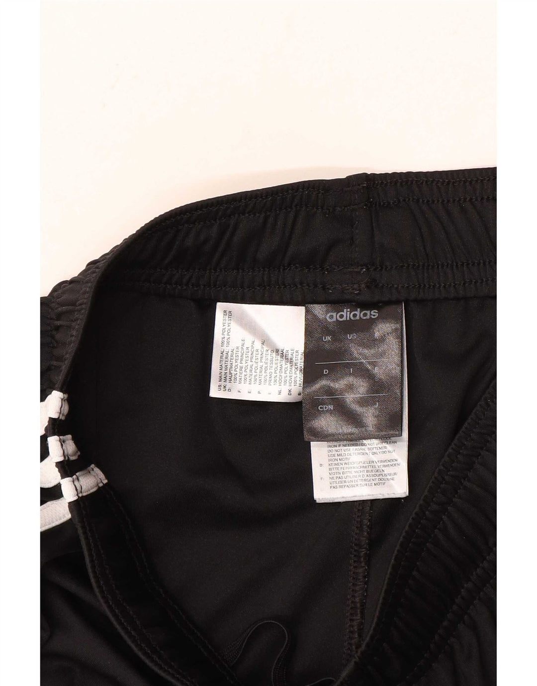 Męskie spodenki sportowe Adidas Climalite, małe, czarne, poliestrowe