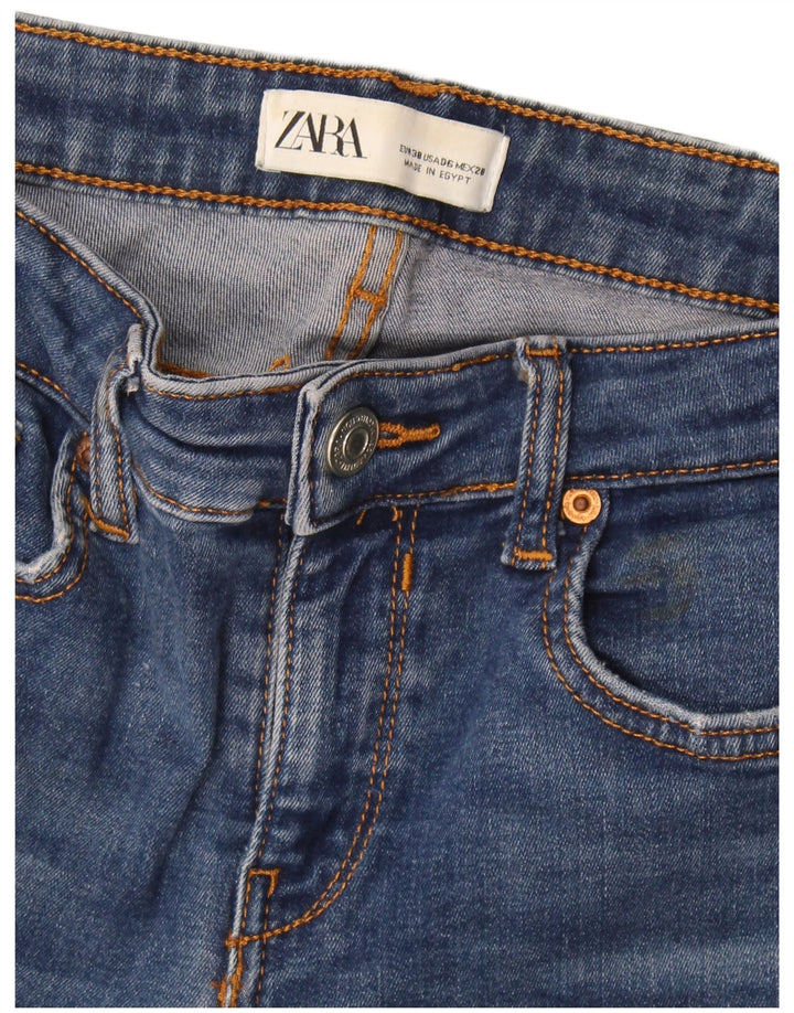 Damskie jeansy skinny Zara EU 38 Small W28 L29 Niebieskie
