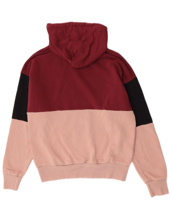 Damska bluza z kapturem Fila UK 10, mała, wielobarwna bawełna z blokami kolorów