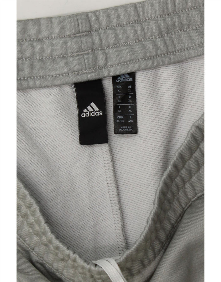 Męskie spodenki sportowe Adidas Aeroready XL, szary poliester