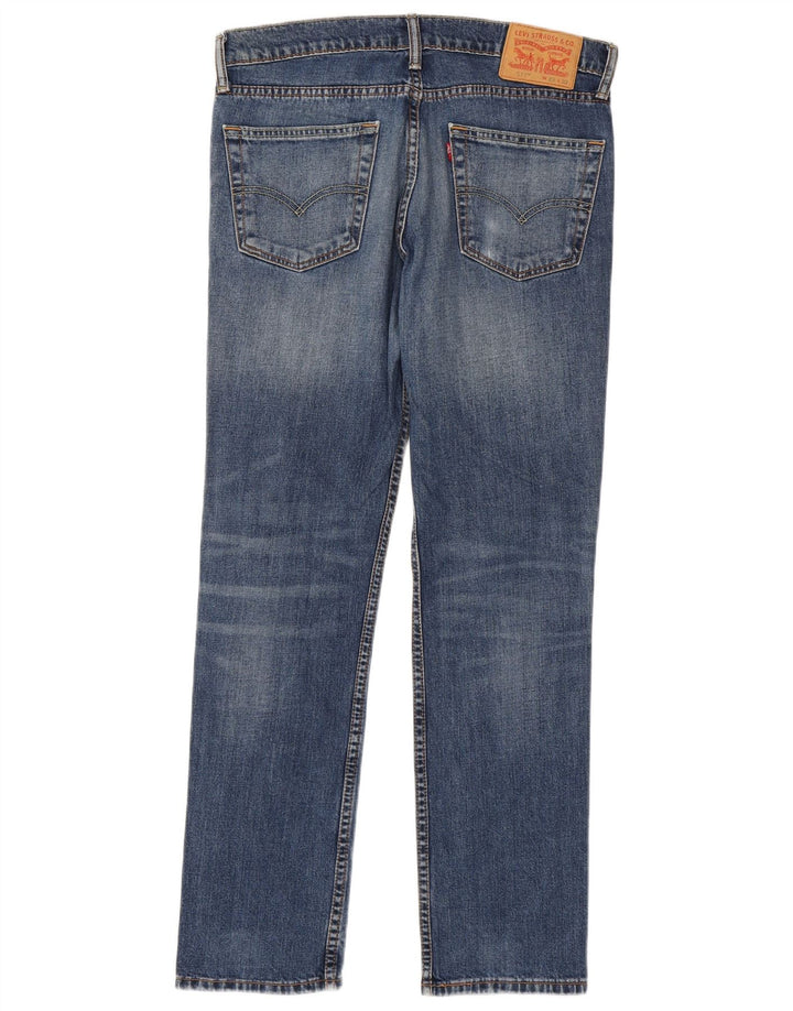 Męskie jeansy Levi's 511 Slim W33 L32 Niebieskie bawełniane
