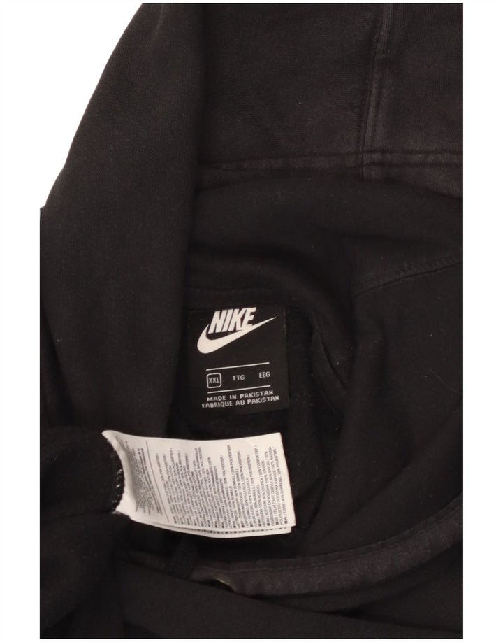 Męski sweter z kapturem NIKE 2XL, czarny, bawełniany