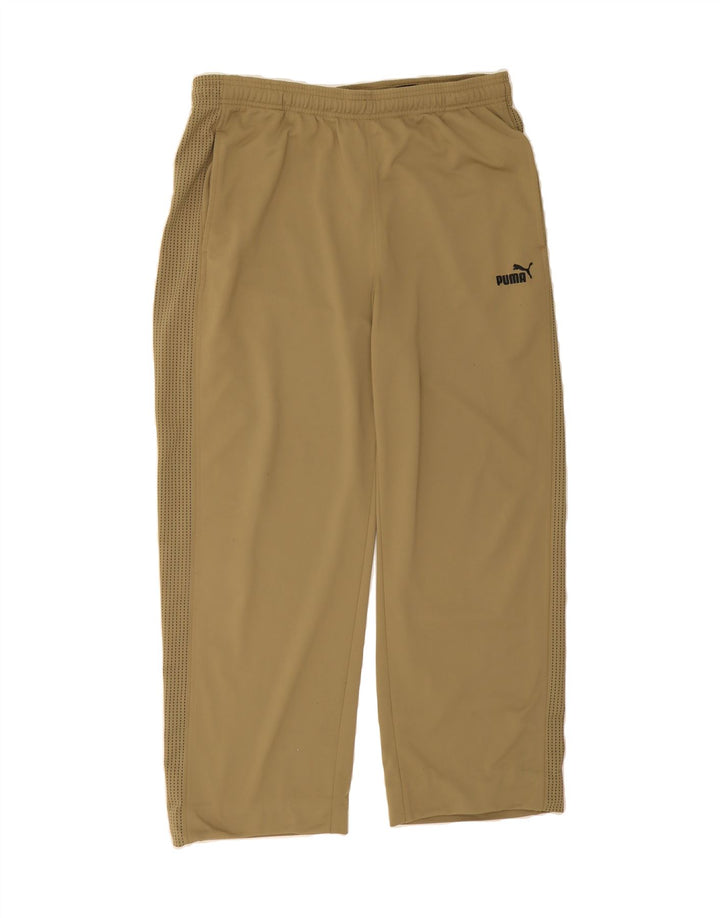 PUMA Mens Tracksuit Trousers XL  Khaki Polyester Vintage Puma and Second-Hand Puma from Messina Hembry 
