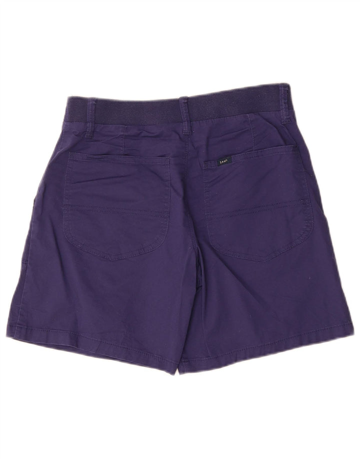 Damskie spodenki Chino Lee US 6 Medium W30 Granatowa bawełna