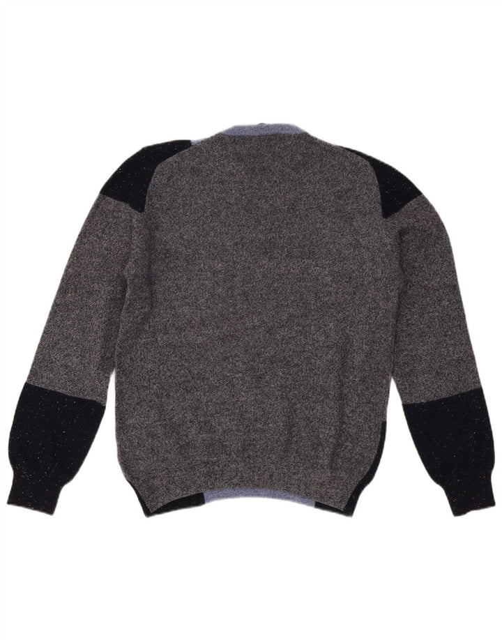 Męski sweter z okrągłym dekoltem Harmont & Blaine, duży, wielokolorowy