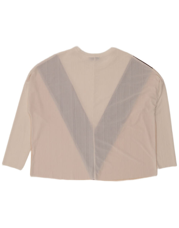Damski top oversize Zara z rękawem 3/4, UK 14, średni wielokolorowy blok kolorów