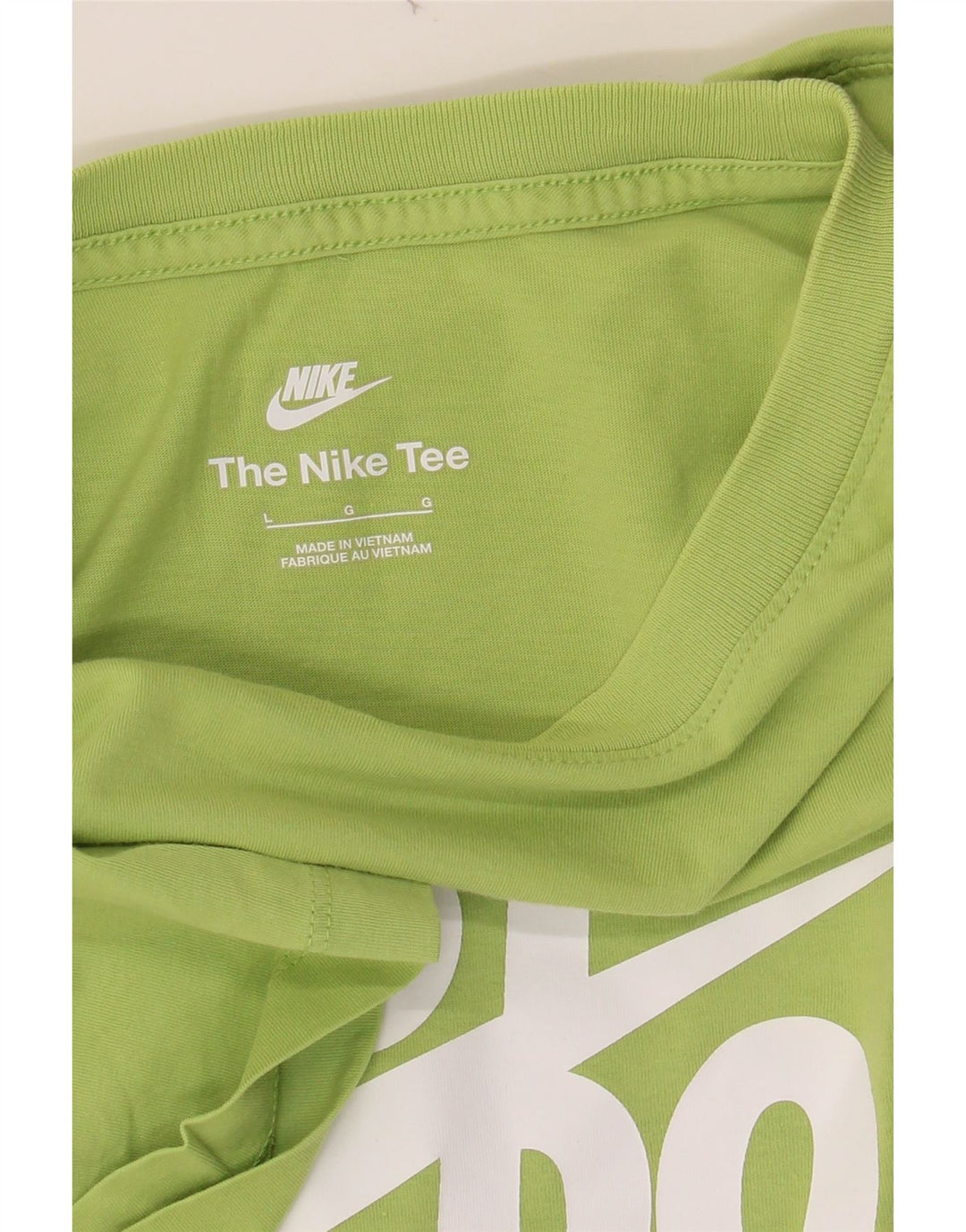 NIKE Mens Graphic T-Shirt Top Large Green