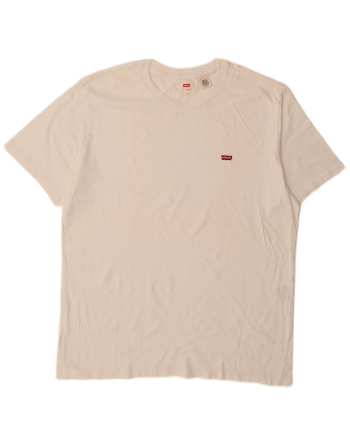 Koszulka męska LEVI'S Top XL, biała, bawełniana