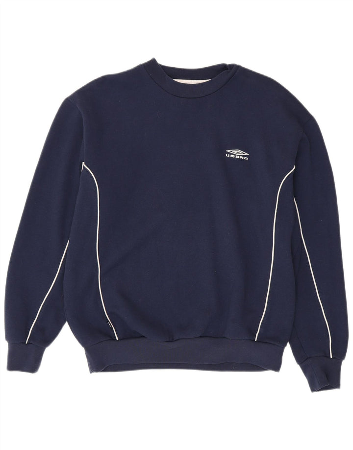 Bluza męska Umbro, średni granatowy poliester