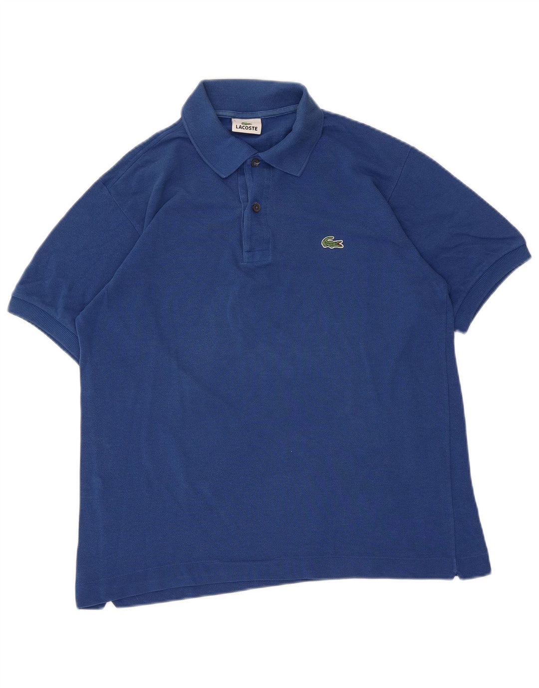 Męska koszulka polo Lacoste, rozmiar 3, mała, niebieska, bawełniana
