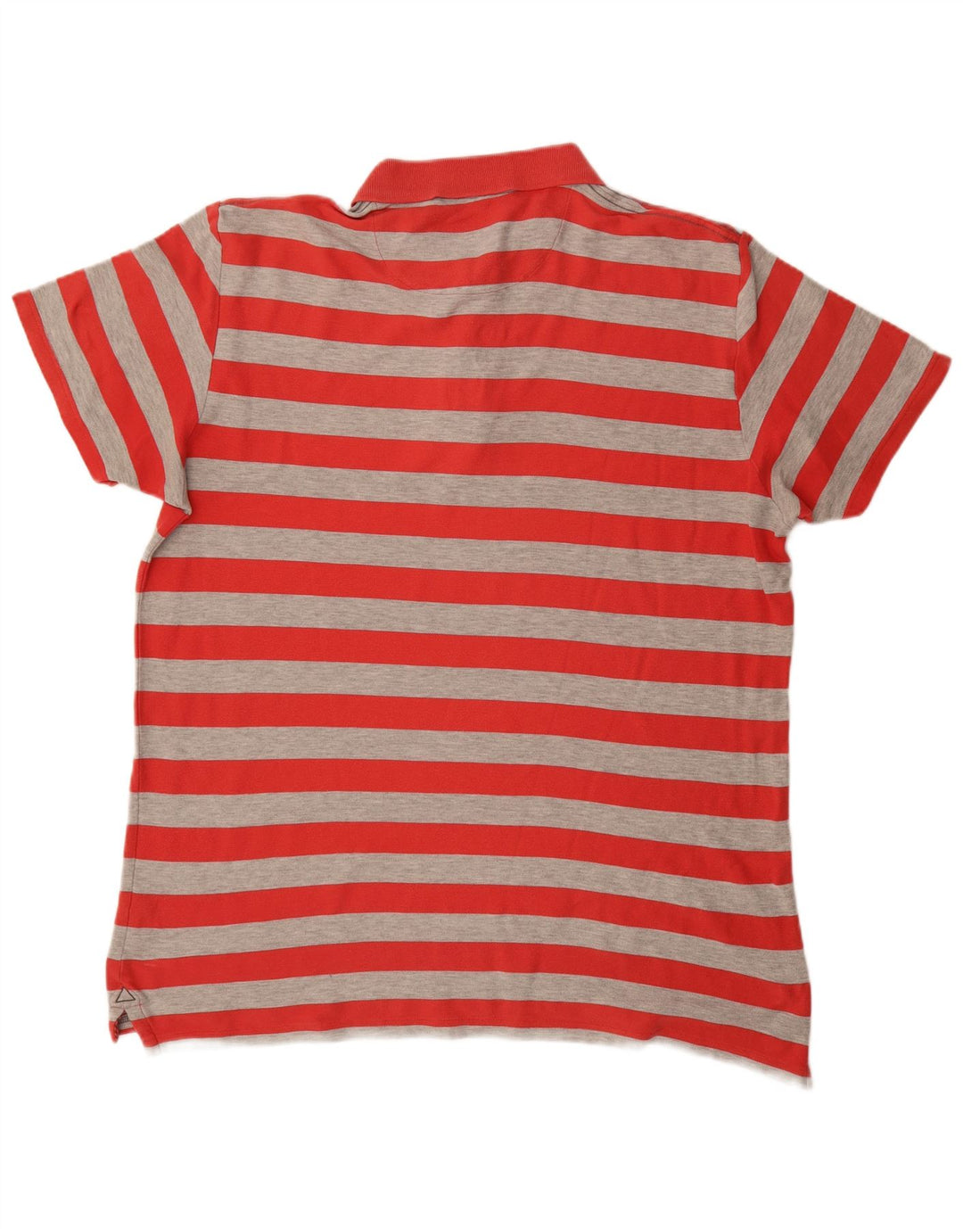 FAT FACE Mens Polo Shirt XL Red Striped Cotton