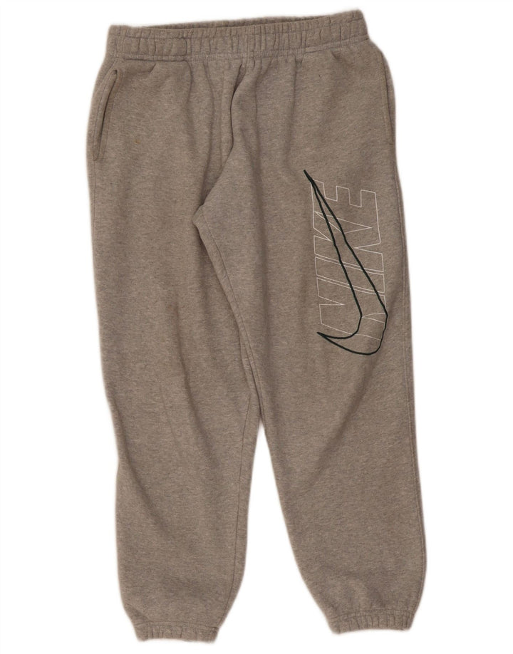 Damskie spodnie dresowe Nike Graphic Joggers UK 12 Średnioszare, bawełniane