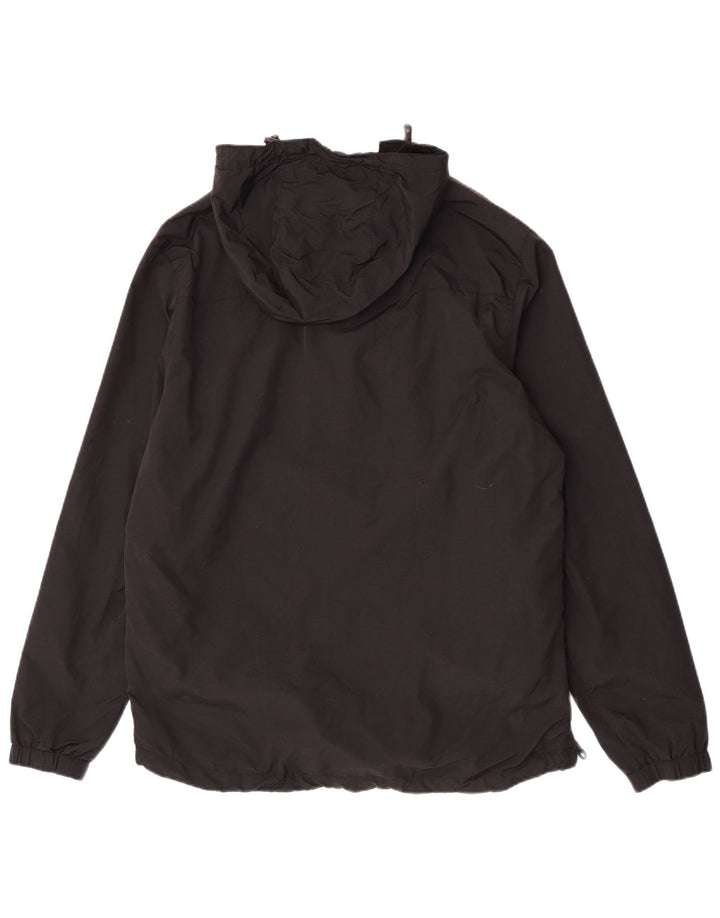 Męska kurtka Anorak z kapturem Lyle & Scott UK 40, duża, czarna, nylonowa