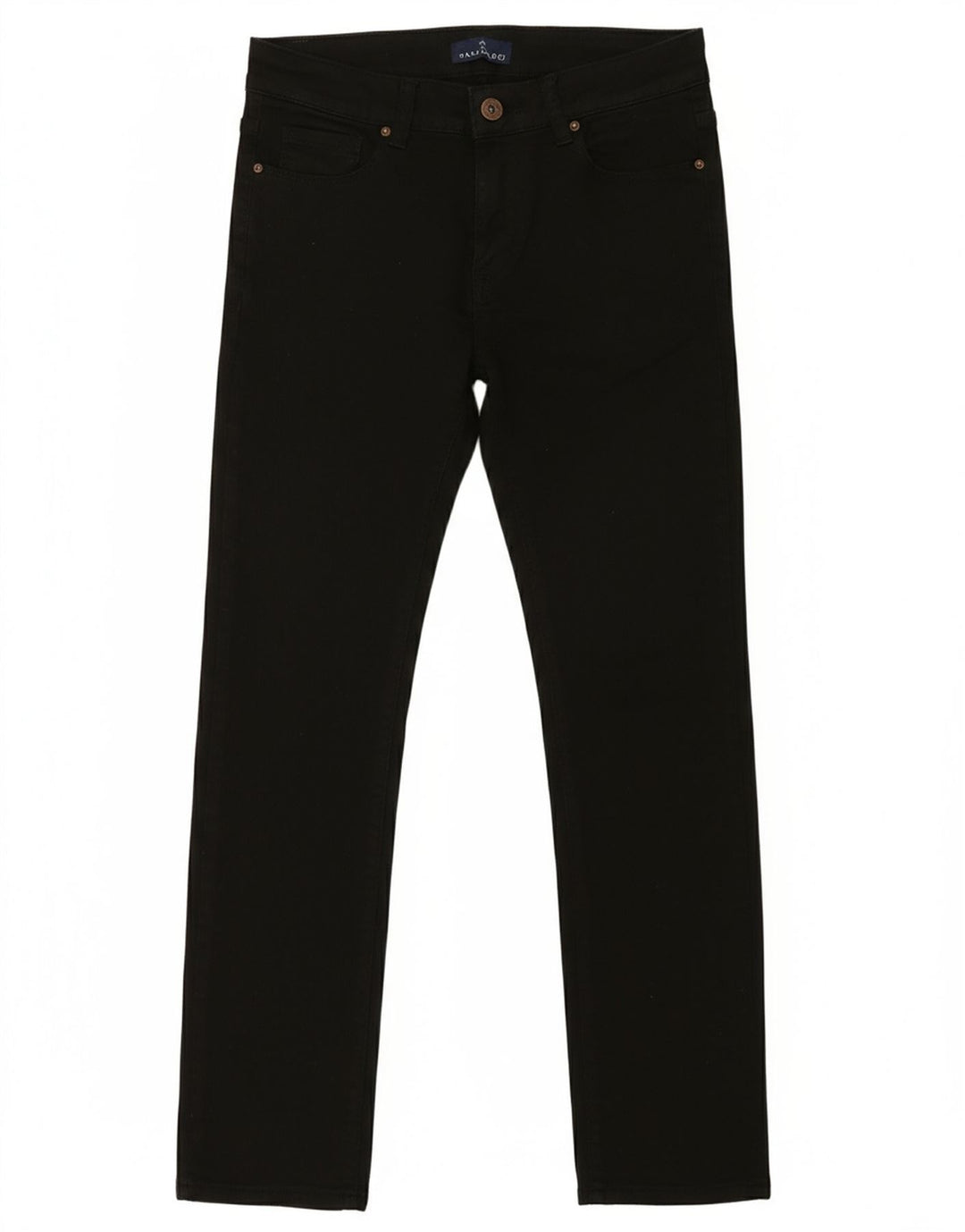 TRUSSARDI Womens Cropped Jeans Medium W30 L26 Black Cotton
