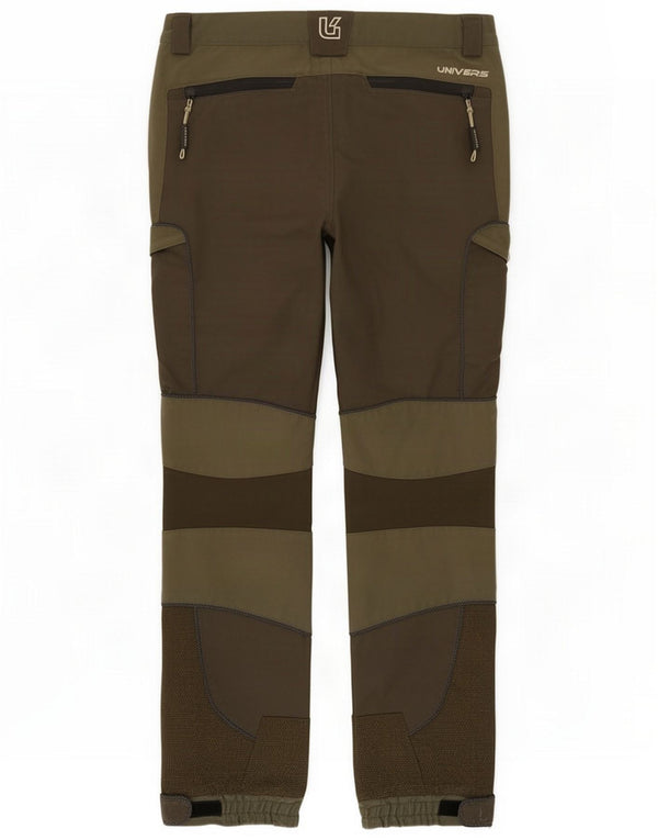 Univers Męskie spodnie joggery Cargo IT 50 Large W32 L31 Khaki Kolorblok