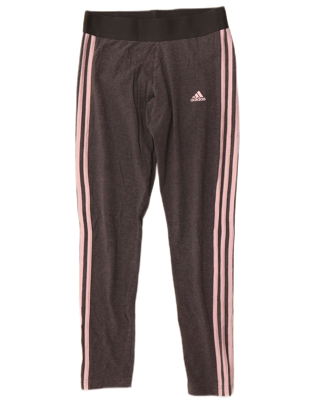 Damskie legginsy Adidas UK 12 Średnioszare, bawełniane