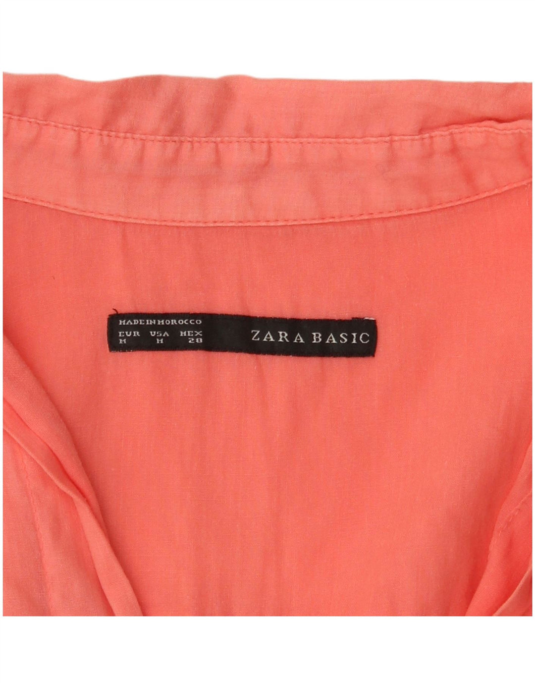Bluzka damska Zara Top UK 14 Średni Róż