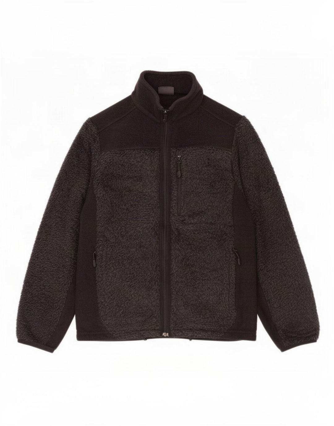 Męska kurtka polarowa Jack Wolfskin UK 38, mała, czarna, poliester