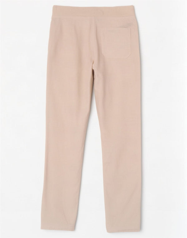 Damskie proste spodnie Kiabi EU 38 Medium W28 L32 Białe lniane