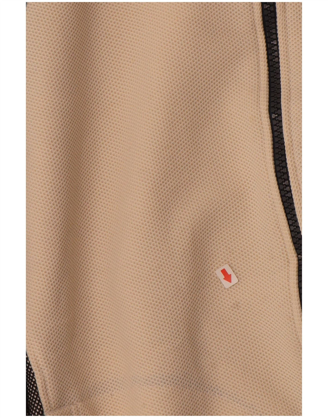 Męska kurtka dresowa ASICS z grafiką, w kolorze średniego beżu