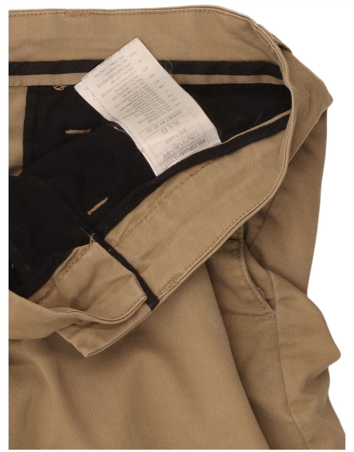 Męskie spodnie Chino Carhartt W30 L32 Beżowy poliester