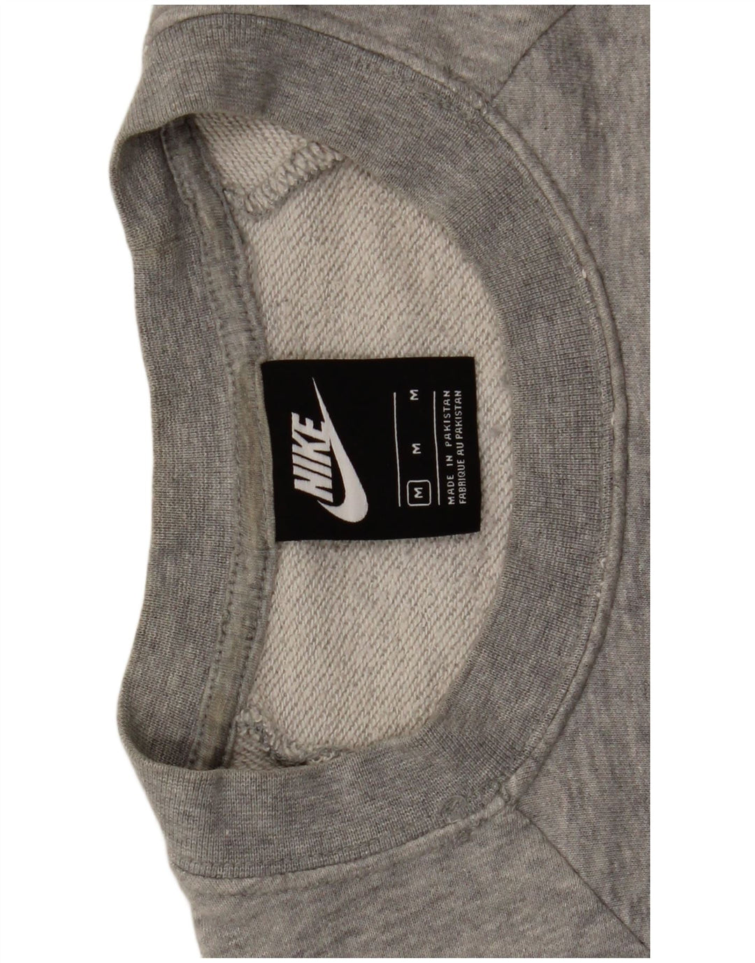 Damska bluza z grafiką Nike, UK 14, średnia szara bawełna