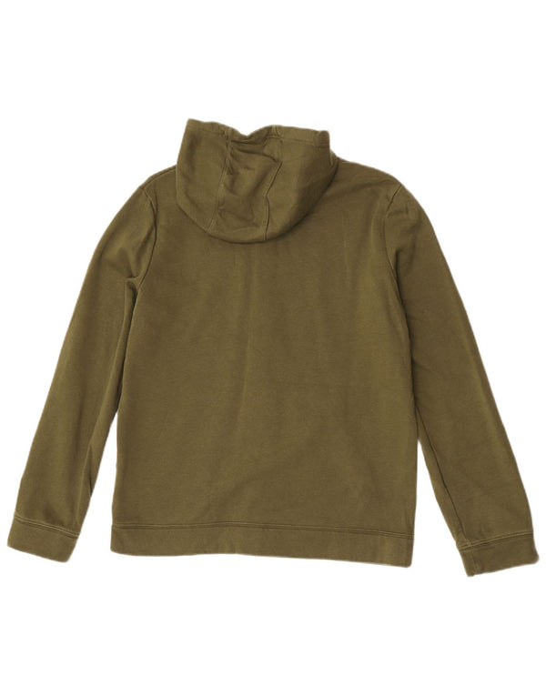 Dziewczęcy sweter z kapturem i zamkiem Nike 13-14 lat XL, zielony, bawełniany, sportowy