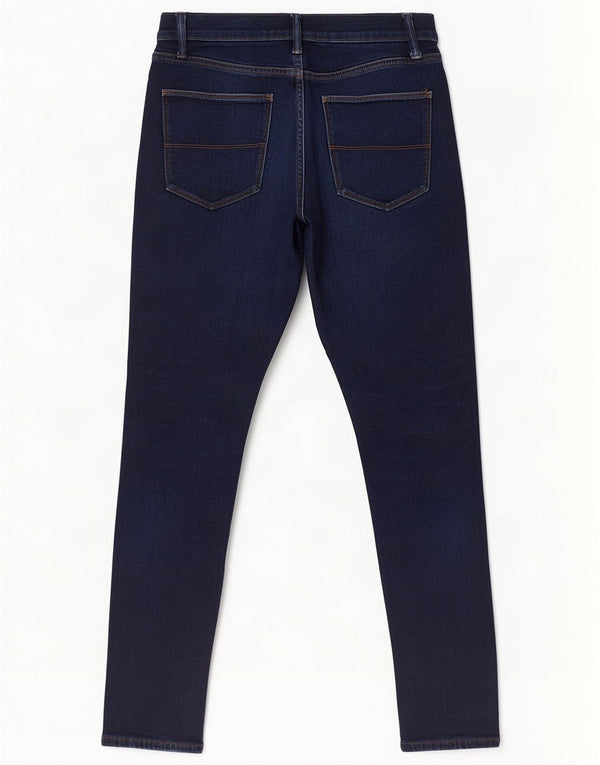 Marks & Spencer Męskie jeansy skinny W30 L31 Granatowe, bawełniane