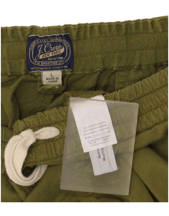 Męskie spodenki chino J. Crew, duże, W34, bawełna khaki